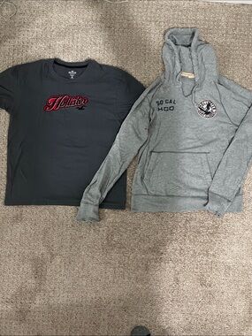 Hollister hoodie vintage and vintage T shirt